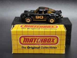 Matchbox No. 3 Porsche Turbo with Box - Black #90 - Picture 1 of 14