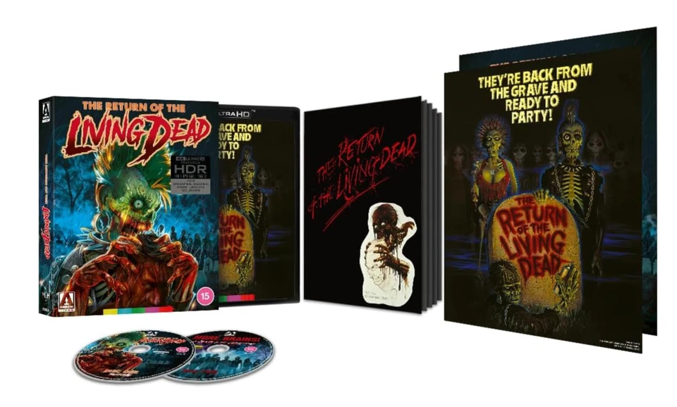 The Return Of The Living Dead - 4K Ultra HD Blu-ray Limited Edition New - image 1 of 2
