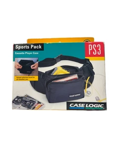 Vintage Case Logic Cassette Player Adjustable Waist Sports Fanny Pack Bag NEW - Picture 1 of 1