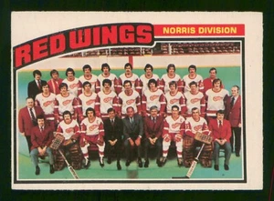 RED WINGS TEAM 1976-77 O-PEE-CHEE 76-77 NO 137 EXMINT+ 53969 - Bild 1 von 2