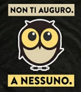 IO TI MALEDICO T-SHIRT TAGLIA M UNISEX NON TI AUGURO A NESSUNO - Foto 1 di 1