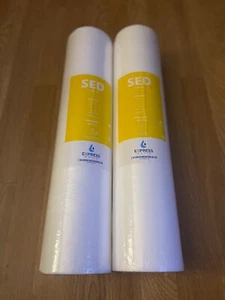 Two (2) Whole House Water Filters Replacement Cart Sediment 5 Micron 4.5" x 20" - Picture 1 of 3