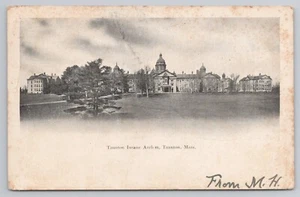 Taunton Irrenanstalt Taunton Massachusetts Bristol County 1906 UDB Postkarte - Bild 1 von 2