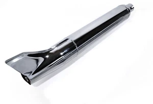 Marmitta FISHTAIL Moto Custom Vintage Terminale di Scarico Harley Davidson 71cm - Foto 1 di 5