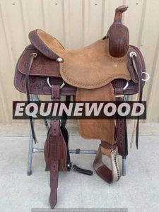 "Set di Selle Premium Western in Pelle Roper - Durevoli, comode ed eleganti"14-17 - Foto 1 di 1