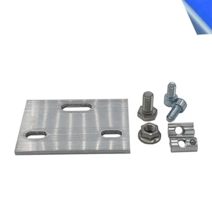 Kreuzverbinder inkl. Schrauben Solar Kreuzverband Montageprofil Photovoltaik PV - Bild 1 von 3