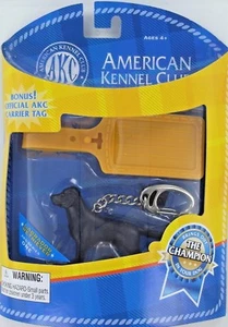 Labrador Retriever Kennel Club AKC BLACK LAB Dog Keychain Keyring Mini New Pet - Picture 1 of 7