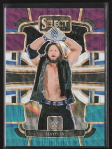 2024 Panini Select WWE AJ Styles #19 Concourse Hobby Tri Color Prizm Smackdown - Picture 1 of 2