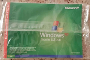 Microsoft Windows XP Home Genuine CD License Key Sticker New Sealed Product Key - Afbeelding 1 van 4