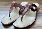 New Vintage Tommy Bahama Pink Suede Sandals Shoes Polynesian Passion 8.5 italy