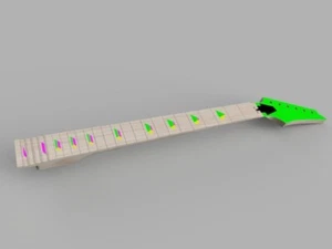 3D Model STL File for CNC Router Laser & 3D Printer ibenez Jem neck - Picture 1 of 1