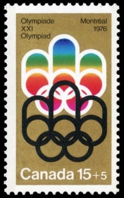 🍁Canada  #B3    "Olympic Symbols"   Mint Used  1974  Semi Postal Issue - Image 1 of 2