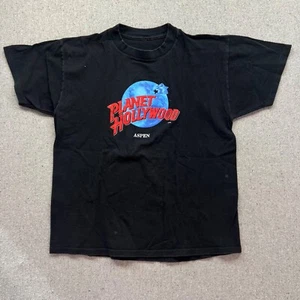 Vintage Planet Hollywood Aspen T Shirt Large - Picture 1 of 6
