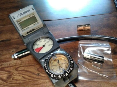 ALADIN PRO SCUBA DIVING COMPUTER GAUGE CONSOLE/83337 - Image 1 of 4