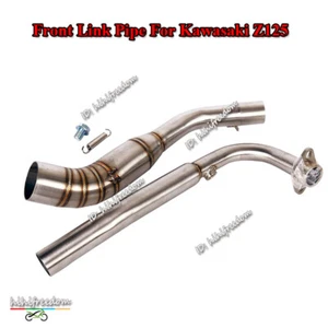 Tubo de eslabón de cabezal de escape de motocross para Kawasaki Z125 Pro - Imagen 1 de 8