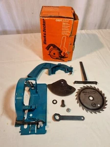 Accesorio de sierra circular vintage Black & Decker D984 en caja original - Imagen 1 de 12