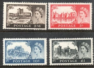 GB 1959 SG 595 - 598 2nd De La Rue High Value set mounted mint MH CAT £195 - Picture 1 of 2