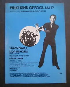 What Kind Of Fool Am I? by Sammy Davis Jr. sheet music - Picture 1 of 3