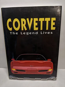 CORVETTE The Legend Lives Hardcover Book by David H. Jacobs - Picture 1 of 3