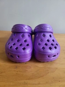 NothinZ Clogs Purple C13 Toddler's Size 13 - Picture 1 of 6
