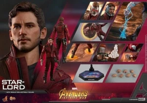 Hot Toys MMS539 Avengers Infinity War Star-Lord Starlord 1/6 Figure - Picture 1 of 2