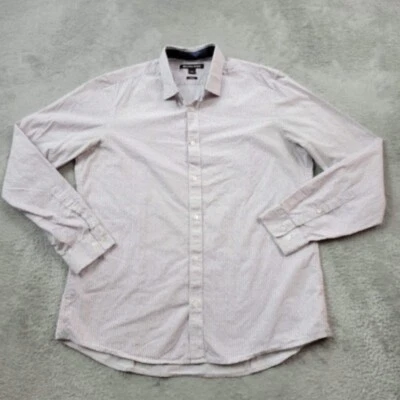 Camisa Michael Kors Mujer Grande Calce Ajustado Informal Abotonada Manga Larga Geométrica Foto 1 de 4