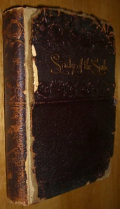 LADY OF THE LAKE Poem in Six Cantos by Sir Walter Scott Antique  Padded  1888 - Picture 1 of 10