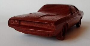 Dodge Challenger R/T  1:15 WOOD CAR SCALE MODEL DIECAST OLDTIMER REPLICA EDITION