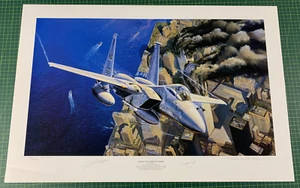 Ground Zero, Eagles On Station por Rick Herter impresión de prueba de artista 53/200 - Imagen 1 de 4