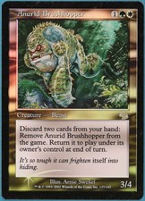 Anurid Brushhopper FOIL Judgment PLD White Green Rare CARD (246482) ABUGames