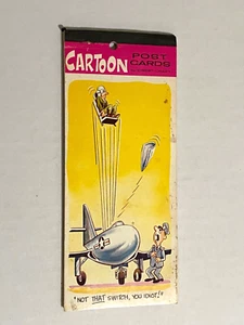 12 postales de dibujos animados de humor militar de la Fuerza Aérea de la USAF, de colección - Imagen 1 de 9