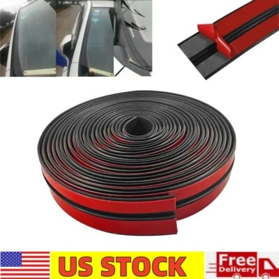 16Ft Rubber Seal Strip Car Window Door Trim Edge Molding Protector Guard Weather - Image 1 of 4
