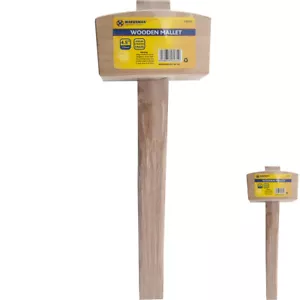 NEW 4.5" WOODEN MALLET CHISEL CARPENTER WOODWORK HARDWOOD CARVING HAMMER TOOL - Picture 1 of 6