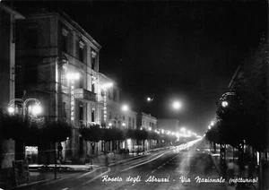 7599) ROSETO DEGLI ABRUZZI VIA NAZIONALE NOTTURNO VIAGGIATA  - Bild 1 von 2