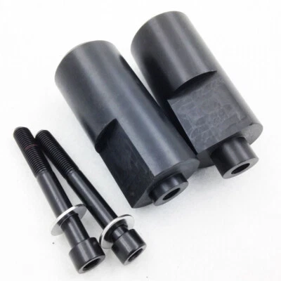Black Frame Slider Fall Crash Protector For Yamaha YZF R1 YZF-R1 2004 2005 2006 - Imagem 1 de 3