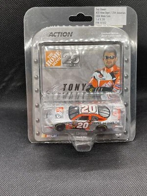 Tony Stewart #20 Home Depot / 25th Annv. 2004 Monte Carlo 1 of 6,336 Action 1:64 - Image 1 of 4
