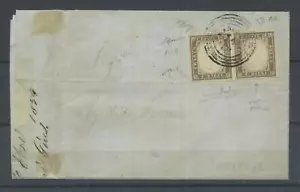 SARDEGNA 1859 10C. N.14A COPPIA US. CERT. - Imagen 1 de 1