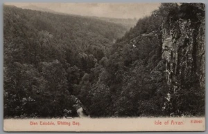 Glen Eaisdale Whiting Bay Isle Of Arran Scotland Vintage Stengel Postcard - Picture 1 of 2