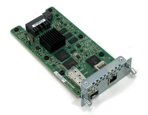 Genuine Cisco NIM-1GE-CU-SFP 1 Port GE/SFP Module ISR 4000 4300 - Picture 1 of 4