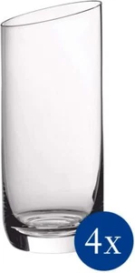 Highball Glasses Water Juice Highball Drinking Tumbler - V&B NewMoon 4 Pack - Picture 1 of 3
