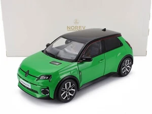 Norev 1/18 Renault R5 E-Tech vollelektrisch 2024 popgrün schwarz 185502 - Bild 1 von 8