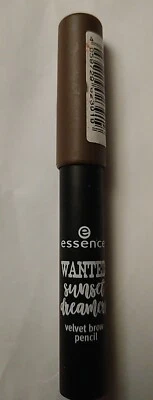 essence WANTED: Sunset Dreamers Velvet Brow Pencil dunkel *neu*  - Bild 1 von 2
