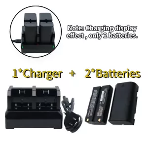 4 Slot C300 Charger For CHCNAV 5800 5700 R8 R7 R6 GNSS +2 * Battery 3400mAh 7.4V - Picture 1 of 4