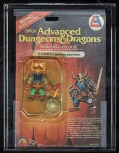 LJN Advanced Dungeons & Dragons Elkhorn AFA 80+ Tarjeta Italiana AD&D 1983 Serie 1 - Imagen 1 de 3