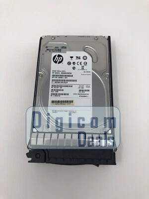 649401-001 MB0500EBZQA HPE 500GB 7.2K RPM 3Gb/s 3.5" SATA Hard Drive W/ Tray - Image 1 of 2