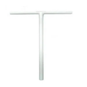Bulletproof Alloy Scooter T-Bar Handlebars White Anodised 533 x 533mm #5616 - Picture 1 of 1