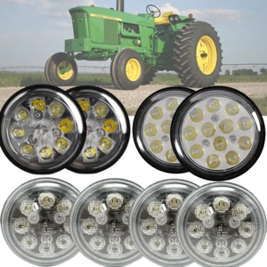 Luz de trabajo LED para tractores John Deere 4020 4620 4755 4840 4955 4250 4440 8 piezas - Imagen 1 de 4