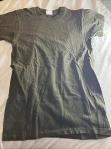 Vintage Single Stitch Calvin Klein Green Blank Short Sleeve T Youth Size Medium - Bild 1 von 5