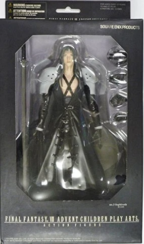 FINAL FANTASY VII ADVENT CHILDREN PLAY ARTS Sephiroth SQUARE ENIX Japan Cover