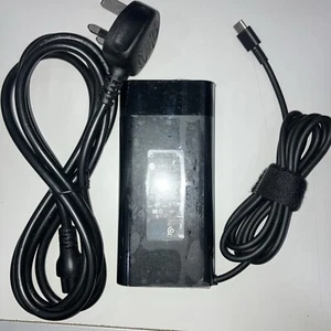 Original HP 90W Laptop Ladegerät USB-C AC Netzteil Typ-C UK Stecker HP Laptop - Bild 1 von 5